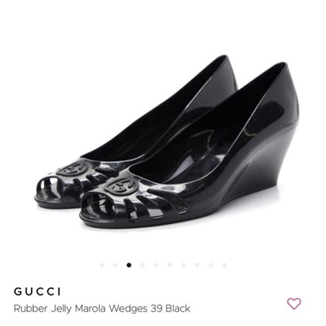 jelly gucci shoes|Gucci marola jelly sandals.